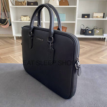 Load image into Gallery viewer, COACH LIAM BRIEF CASE IN BLACK (COACH CJ652)