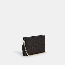 Load image into Gallery viewer, COACH COACH SLIM CROSSBODY BAG SIGNATURE CANVAS CW204 in WALNUT BLACK
