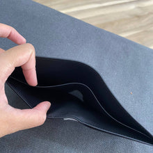 Load image into Gallery viewer, COACH COMPACT ID WALLET IN CR905 IN CHARCOAL/BLACK