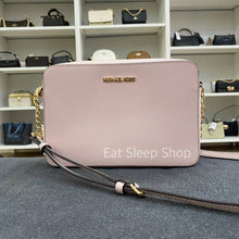 Load image into Gallery viewer, MICHAEL KORS JET SET ITEM LARGE EW CROSSBODY IN POWDER BLUSH (NO CHAIN INFRONT)