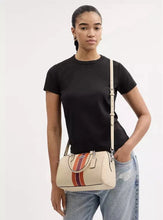 Load image into Gallery viewer, COACH ROWAN SATCHEL CAO70 SV/IVORY MULTI
