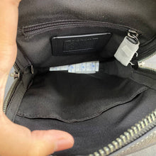 Load image into Gallery viewer, COACH SULLIVAN PACK IN BLOCKED SIGNATURE CANVAS C9867 IN QB/CHARCOAL BLACK