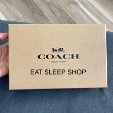 Load image into Gallery viewer, COACH BOXED 3 IN 1 WALLET GIFT SET IN SIGNATURE CANVAS (COACH CW344) GUNMETAL/CHARCOAL/BLACK