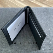 Load image into Gallery viewer, COACH BOXED 3 IN 1 WALLET GIFT SET IN SIGNATURE CANVAS (COACH CW344) GUNMETAL/CHARCOAL/BLACK