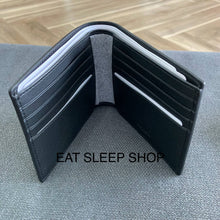 Load image into Gallery viewer, COACH BOXED 3 IN 1 WALLET GIFT SET IN SIGNATURE CANVAS (COACH CW344) GUNMETAL/CHARCOAL/BLACK