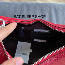 Load image into Gallery viewer, COACH CARMEN MINI CROSSBODY BAG CW036 SILVER/RED