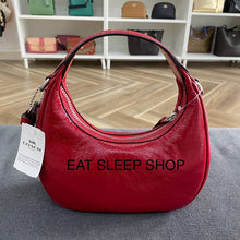 Load image into Gallery viewer, COACH CARMEN MINI CROSSBODY BAG CW036 SILVER/RED