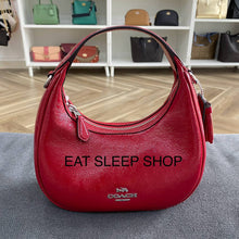 Load image into Gallery viewer, COACH CARMEN MINI CROSSBODY BAG CW036 SILVER/RED