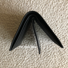 Load image into Gallery viewer, COACH COMPACT ID WALLET DEBOSSED LEATHER F75371 IN BLACK (5552122364057)