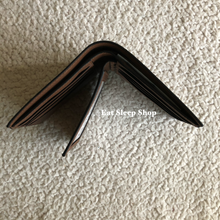 Load image into Gallery viewer, COACH COMPACT ID WALLET IN SPORT CALF LEATHER F74991 IN DARK SADDLE (5552237281433)