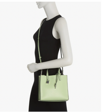 Load image into Gallery viewer, MARC JACOBS MINI GRIND TOTE BAG IN MINT