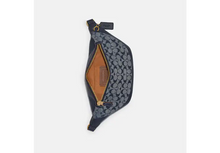 Load image into Gallery viewer, COACH WARREN BELT BAG IN SIGNATURE CHAMBRAY DENIM CG994