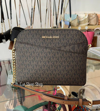 Load image into Gallery viewer, MICHAEL KORS MEDIUM DOME XCROSS CROSSBODY IN BROWN