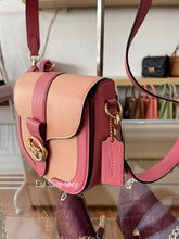 Load image into Gallery viewer, COACH GEORGIE SADDLE BAG IN COLORBLOCK C8296 IN TAFFY MULTI