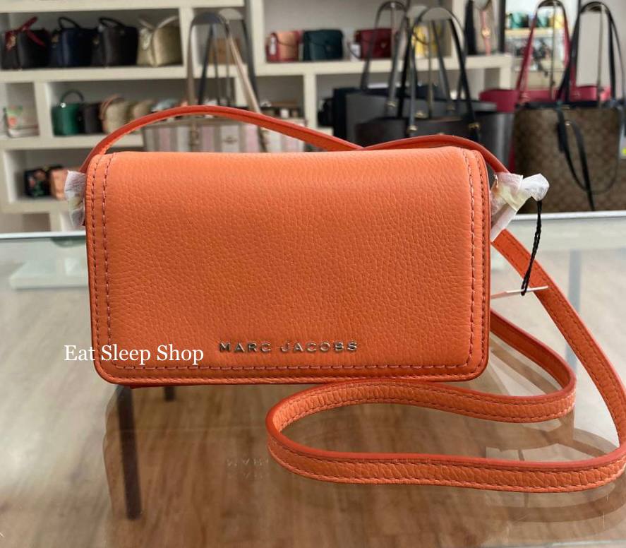 MARC JACOBS GROOVE MINI CROSSBODY BAG IN MELON