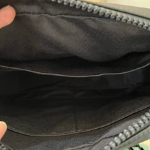 Load image into Gallery viewer, COACH TRACK CROSSBODY SIGNATURE CANVAS C3747 IN QB/CHARCOAL BLACK