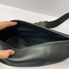 Load image into Gallery viewer, COACH WARREN BELT BAG SIGNATURE CANVAS F78777 IN QB/CHARCOAL BLACK (6671949889723)
