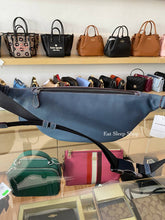 Load image into Gallery viewer, COACH X PEANUTS WARREN BELT BAG WITH SNOOPY MOTIF CE618 IN DENIM MULTI