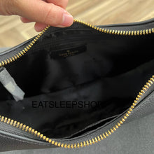 Load image into Gallery viewer, KATE SPADE KAYLA CRESCENT LARGE SHOULDER BAG in BLACK
