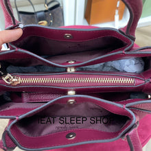 Load image into Gallery viewer, KATE SPADE DUMPLING SMALL SATCHEL IN BLACKBERRY PRESERVE
