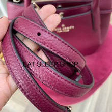 Load image into Gallery viewer, KATE SPADE DUMPLING SMALL SATCHEL IN BLACKBERRY PRESERVE
