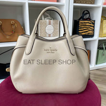 Load image into Gallery viewer, KATE SPADE DUMPLING SMALL SATCHEL IN LIGHT SAND
