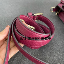 Load image into Gallery viewer, KATE SPADE DUMPLING SMALL CROSSBODY IN BLACKBERRY PRESERVE
