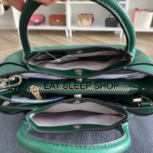 KATE SPADE DUMPLING SMALL SATCHEL IN ARUGULA