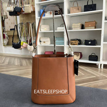 Load image into Gallery viewer, KATE SPADE LENA BUCKET BAG IN WARM GINGERBREAD
