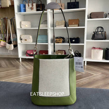 Load image into Gallery viewer, KATE SPADE LENA BUCKET BAG IN KELP FORES
