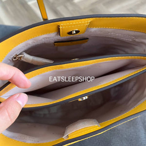 KATE SPADE LENA BUCKET BAG IN DAFFODIL