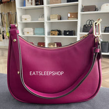 Load image into Gallery viewer, KATE SPADE KAYLA LARGE SHOULDER in DARK RASPBERRY
