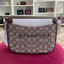 Load image into Gallery viewer, COACH AMELIA SADDLE BAG IN OAK/MAPLE CU998
