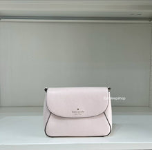 Load image into Gallery viewer, KATE SPADE MONICA SMAL FLAP CROSSBODY IN BLUSH CLOU
