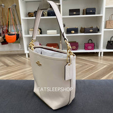 Load image into Gallery viewer, COACH CITY BUCKET BAG (COACH CT801) GOLD/CHALK
