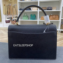 Load image into Gallery viewer, COACH KLARE TOP HANDLE BAG CY686 GOLD/BLACK
