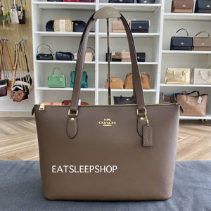 COACH GALLERY TOTE BAG (COACH CV402) IM/DARK STONE