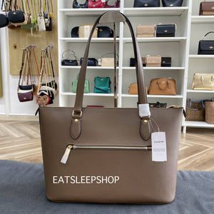 COACH GALLERY TOTE BAG (COACH CV402) IM/DARK STONE