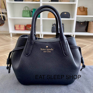 KATE SPADE DUMPLING MINI SATCHEL IN BLACK