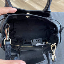 Load image into Gallery viewer, KATE SPADE DUMPLING MINI SATCHEL IN BLACK
