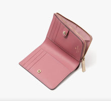 Load image into Gallery viewer, KATE SPADE LENA SMALL L ZIP WALLET IN PROMOGRANATE
