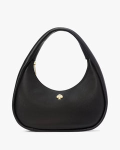 KATE SPADE KAYLA CRESCENT LARGE SHOULDER BAG in BLACK