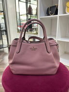 KATE SPADE DUMPLING SMALL SATCHEL IN DUSK ROSE