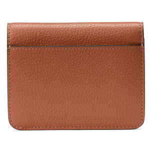KATE SPADE LENA SMALL SLIM BIFOLD WALLET IN WARM GINGERBREAD