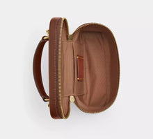 Load image into Gallery viewer, COACH RAINER 18 CROSSBODY IN SIGNATURE TAN BROWN
