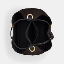 Load image into Gallery viewer, COACH ROWAN BUCKET CBH06 IN WALNUT BLACK
