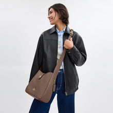 Load image into Gallery viewer, COACH HADLEY CONVERTIBLE CROSSBODY BAG CW002 IN DARK STONE
