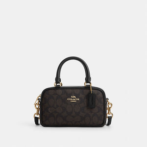 COACH SATCHEL CROSSBODY IN WALNUT BLACK CW197 (Copy)