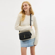 Load image into Gallery viewer, COACH HADLEY SHOULDER CY683 IN BLACK
