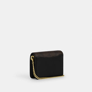 COACH MINI WALLET ON A CHAIN IN SIGNATURE CANVAS (COACH CZ278)